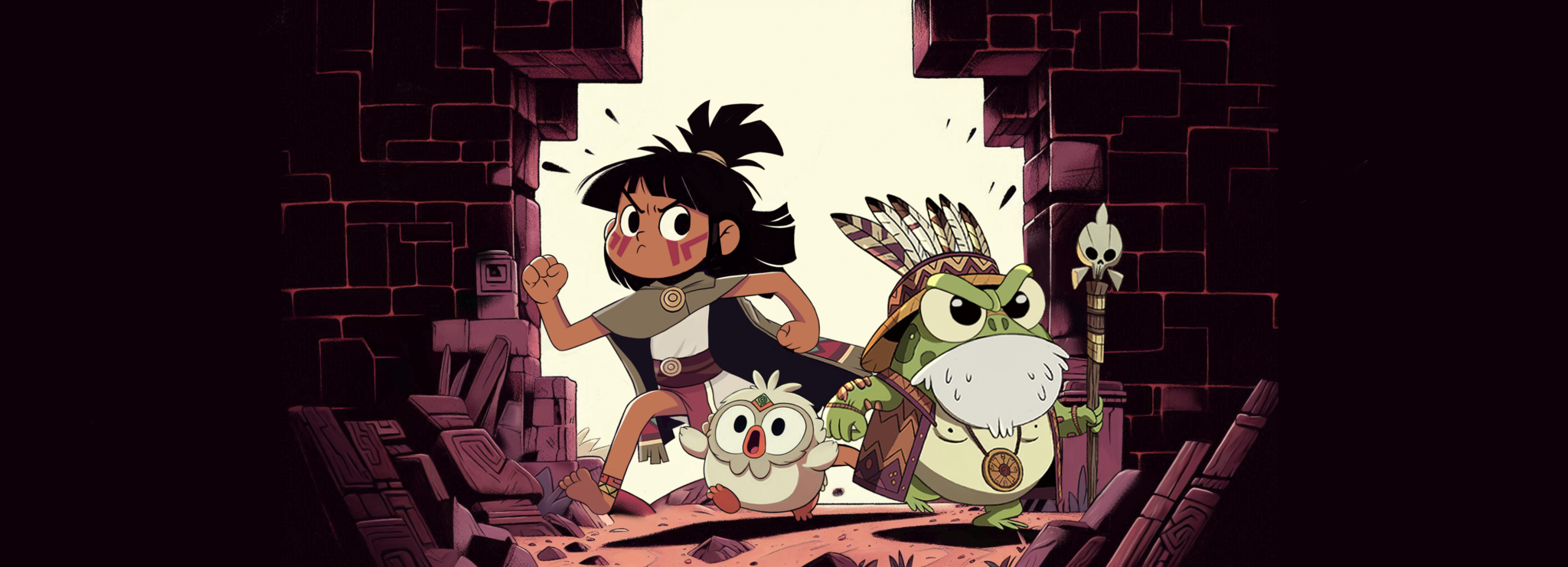 Semifinalists in Woman in Animation with our series “Munnay”